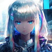 Anime Manga Girl In A Futuristic City. 3D Rendering. Free Image and Photograph 198708564.