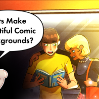 Lets Draw Pretty Webtoon Comic Backgrounds With 3D Models Webtoon and Comic Tips 1 by jinri