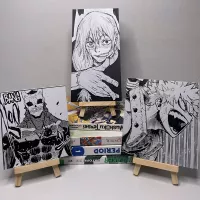 3D printed manga panel