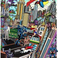 3D Comic Book Art