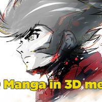 2d Manga illustration Into 3d Mesh in Under 10 Minutes