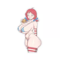 Cute Anime Girl Anime Stickers Cartoon Stickers Manga Art Kawaii Big B