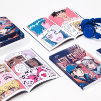 Aangepaste manga-drukwerk
