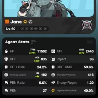 My Jane Doe build so far Zenless Zone Zero