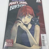 Marvel Mary Jane Black Cat 1B Peach Momoko Variant Dec 21 2022 Comic Book