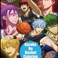 Kuroko No Basket Coloring Book Anime World