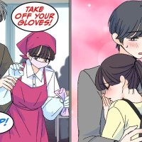 Manga Dub My boss was always harassing this girl in the cafeteria but then RomCom