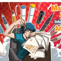 Focus op manga en anime bij The Big Draw Nijmegen daten en dansen tijdens het tekenen
