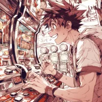 Manga afdrukken-fotos