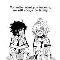Owari no Seraph Yuu and Mika Mori