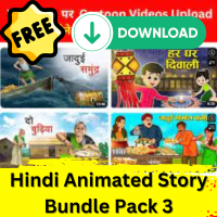 Hindi Story Animated Video Bundle Pack