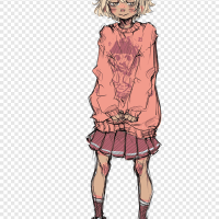 Trans woman Drawing Anime Transsexualism Art cute little girl child manga png