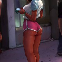 Short shorts college Connie porn comic