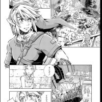 legend of zelda manga panel