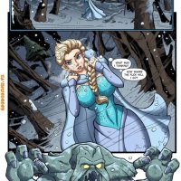 Porn comic Frozen Parody Saviors Hard Dick