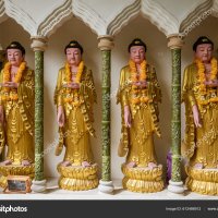 Malaysia July 2022 Chaiya Mangalaram Thai Buddhist Temple Stock Photo mindstorm 612486912