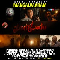 Fukkard on X: The Unseen is to be feared the most.. Mangalavaaram Teaser Feel the FEAR IN EYES