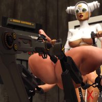 Busty 3D dominatrix teasing her 3D sex slave in a big cartoon fuck machine. Free hardcore HD porn on faponhd