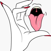 Sexy Cartoon Blowjob Illustration Deepthroat Queen Sticker for Sale by felinityworldA