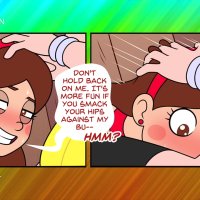 Threesome! Pussy Eating Anal Sucking Sperm from the Vagina! Hot Hentai Cartoon