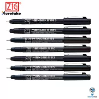ZIG KURETAKE Cartoonist Mangaka Liner Pen