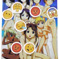 Love Hina Sexy Card Anime Manga