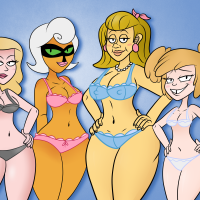 Adult Swim Mamas by SB99stuff on DeviantArt