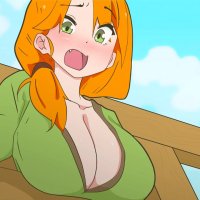 Minecraft Alex zit vast in een hek Hentai Anime seks cartoon porno 2d 2025