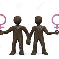 Lesbian 3d Illustration With Black Cartoon Characters Stock Photo Picture and Royalty Free Image. Image 37644437.