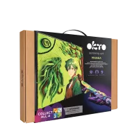 Volumetrisches 3D-Gemlde Manga Erde