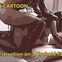 Cuckold Cartoon Anal Destruction on a Cuckolds Face feat. Cuckoby by FapHouse