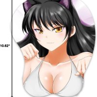 RUFSMAAN Oppai Mouse Pad 3D Mousepad Anime Manga Breast India