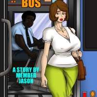 Back of the Bus IllustratedInterracial Porn Comic