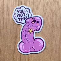 Positivity Dildo Sticker