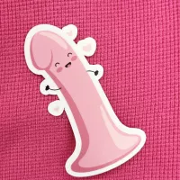 Esme Elodie Kawaii Dildo Sticker