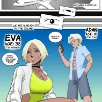 ALAMAMA Mother and son on a desert island Free Porn Comics