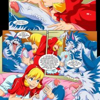 Porn comic Darkstalkers Tale of Little Red Riding Hood. Palcomix Sex comic blonde Little Red