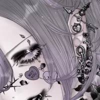 Meet noirphetamine goth-kawaii illustrator.