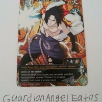 Naruto TCG CCG Sasuke Uchiha Eyes of the Hawk Foil Promo Card English Near Mint