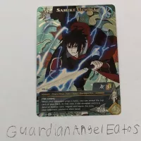 Naruto TCG CCG Sasuke Uchiha Card Super Rare Foil English Light Play Near Mint