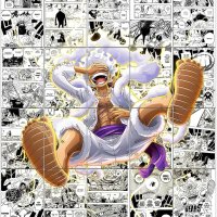 RedCloud Set of 20 Monkey D.Luffy One Piece anime manga PEEL N STICK Self Adhesive Light weight posters for long lasting on Wall Poster For Room wall poster for bedroom with SIZE