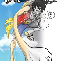 One Piece: Luffy The Art of Toby Newell