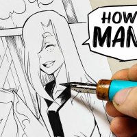 How to draw a Manga Page