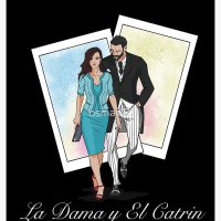 LA DAMA Y EL CATRIN ANIME MANGA MEXICAN LOTTERY LOTERA CARD Journal