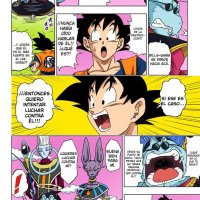 Manga de dragn ball super edicin a color oficial en español Estoy editando los manga para tener los textos en español con las imgenes de la edicin digital a color.