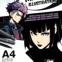 Clairefontaine Manga Illustration 250gm2