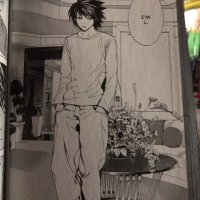 Cute L pics from the manga!