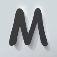 Zwart Piepschuim Letter M Comic Sans kopen?