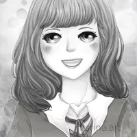 Draw you in shoujo manga style line art shading by Itsrinaart