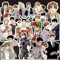 130Pcs BL Korean Manhwa Jinx Sticker Manga Joo Togo